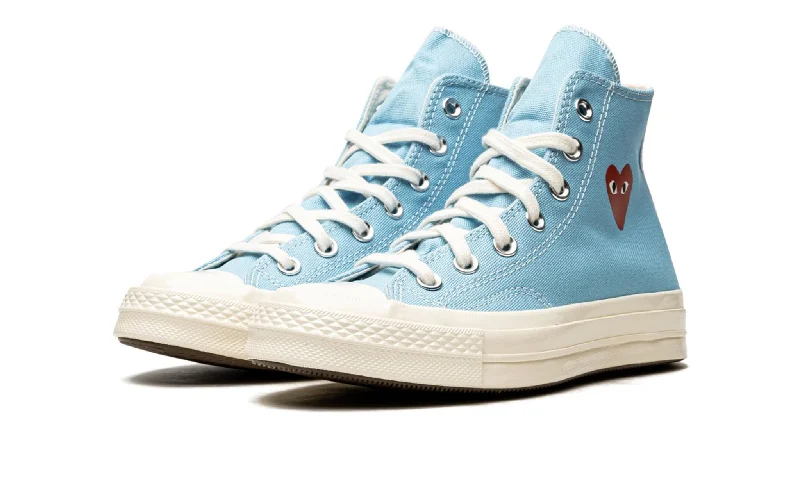 Converse Chuck Taylor All-Star 70s Hi Comme des Garçons Play Blue Quartz