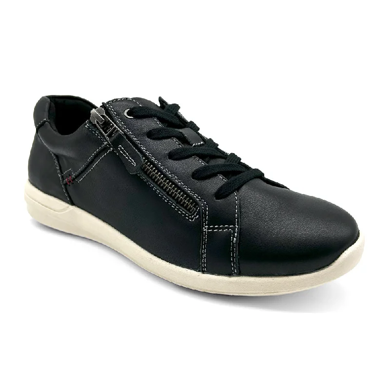 Scholl Orthaheel Women's North Black Leather