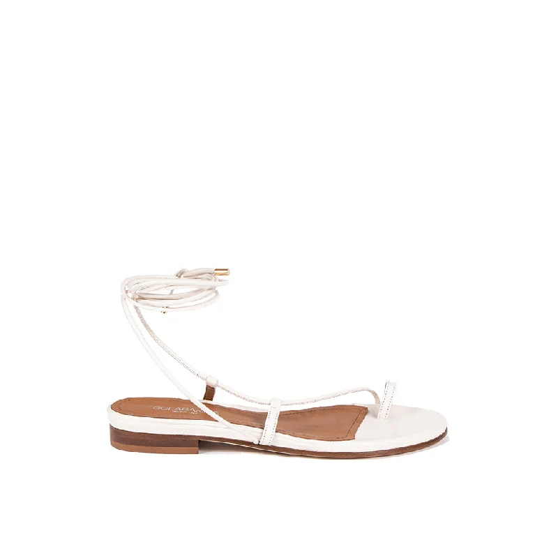 Gladiator Light Beige Nappa Sandal