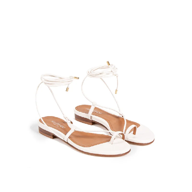 Gladiator Light Beige Nappa Sandal