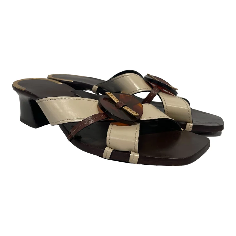 TORY BURCH/Sandals/US 8.5/Leather/BRW/