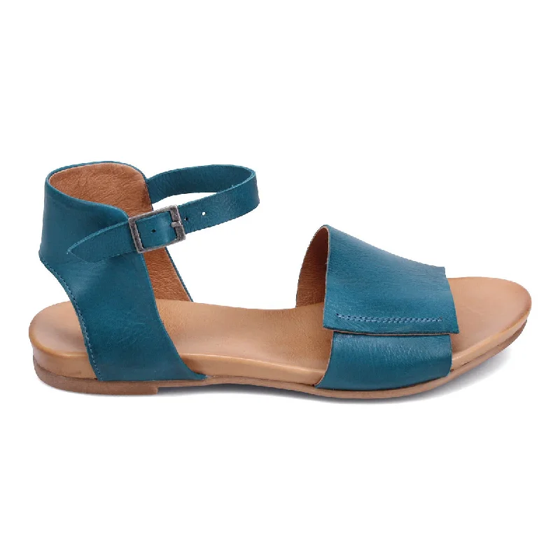 Miz Mooz Anthony Leather Sandal | Marine + Cream