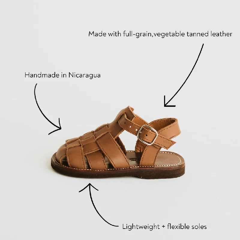 Aventura {Children's Leather Sandals}