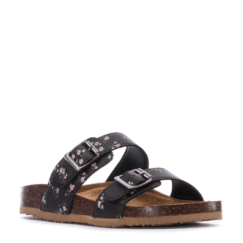 Bounty Footbed Slide Wide - Womens