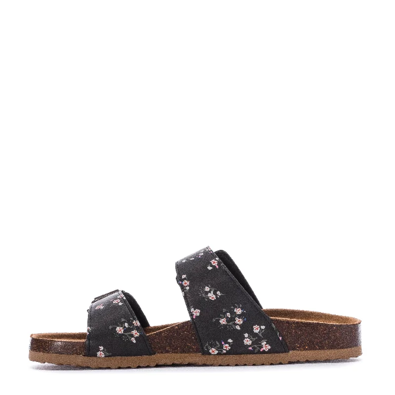 Bounty Footbed Slide Wide - Womens