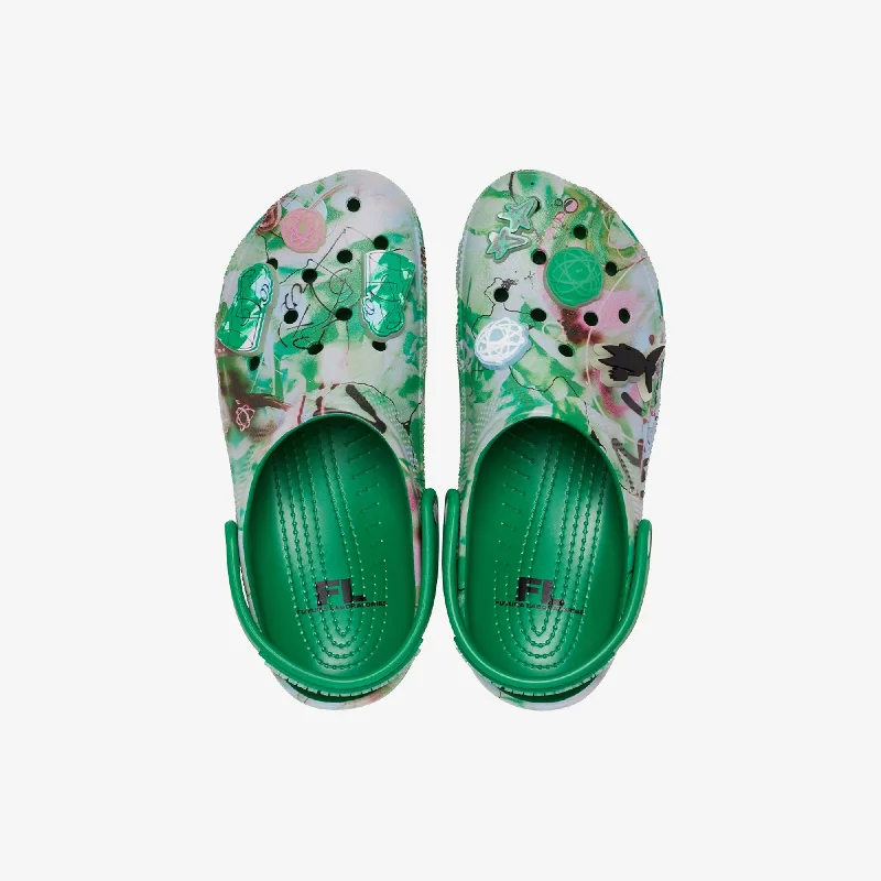 Crocs | FUTURA LAB X CROCS CLASSIC RO CLOG  { GREEN IVY