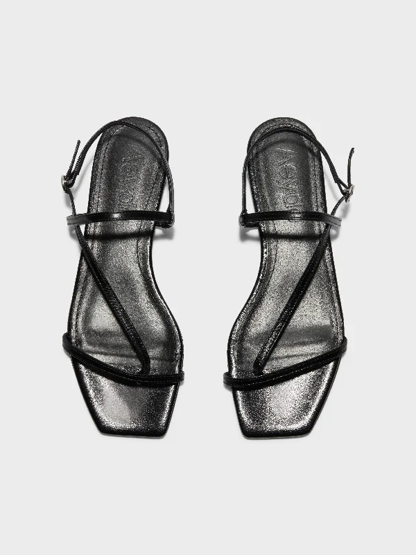 Ella Leather Toe-Post Sandals