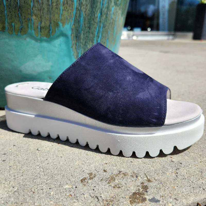 Gabor -  24.613.46 - Navy Suede