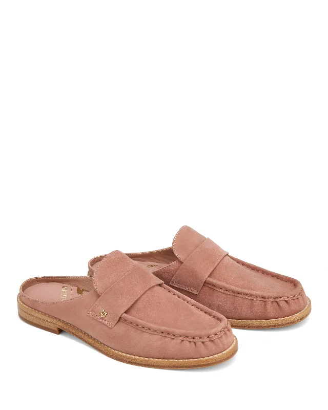 Gleam Kid Suede Dusty Pink