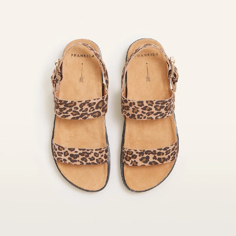 Hunter Camel Leopard Print