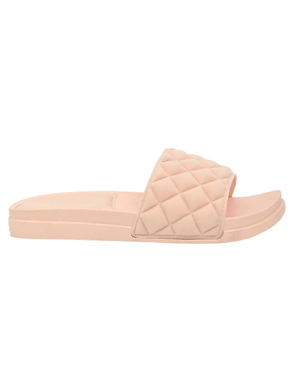 Women Pink Slides