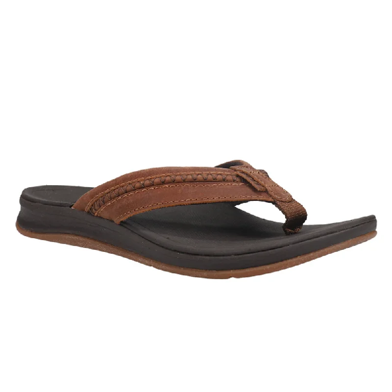 Leather Ortho Coast Flip Flops