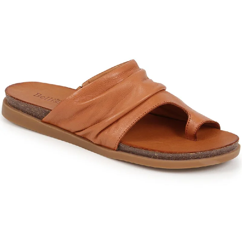 Leather Toe-Post Sandals  - METIN39025 / 325 680