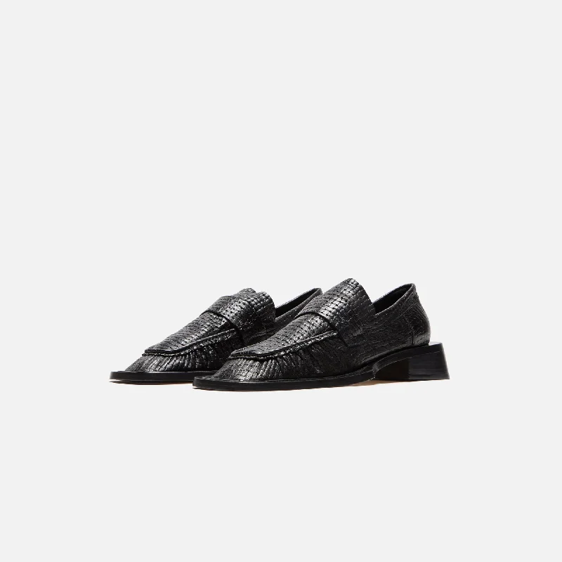 Miista Airi Loafers - Black