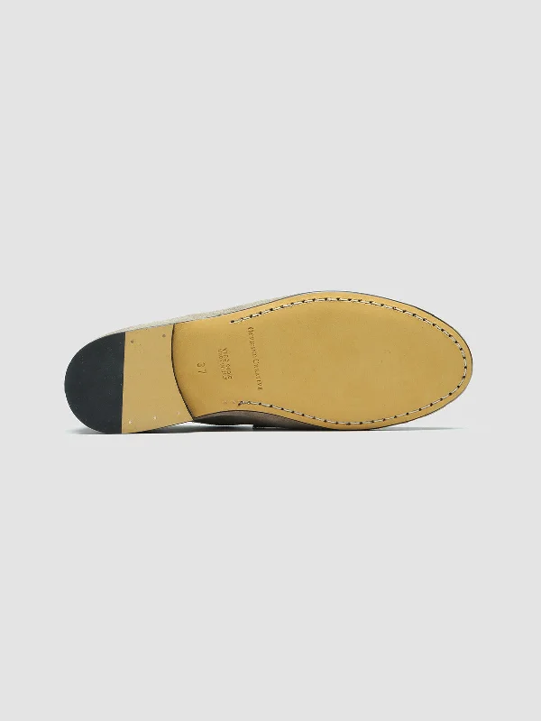 BLAIR 001 - Taupe Suede Loafers