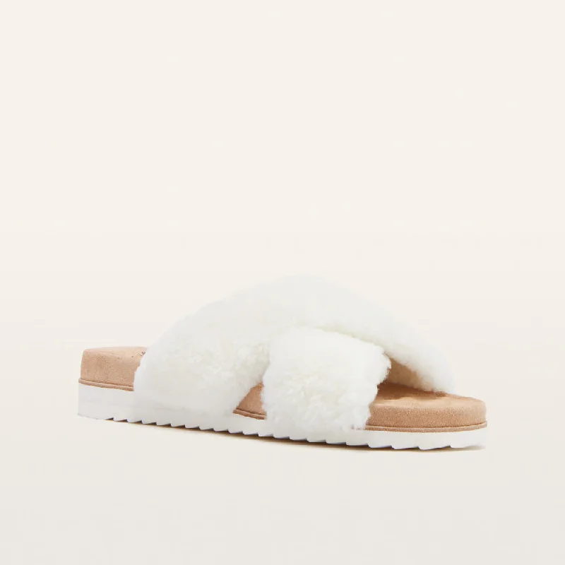 Rebel II Cream Shearling