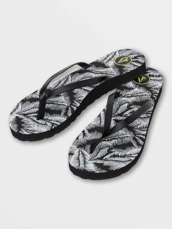 Volcom Color Me Spring Women's Sandals Black White