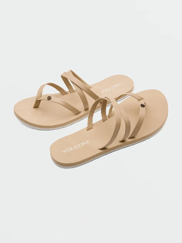 Volcom Easy Breezy II Women's Sandals Hazelnut