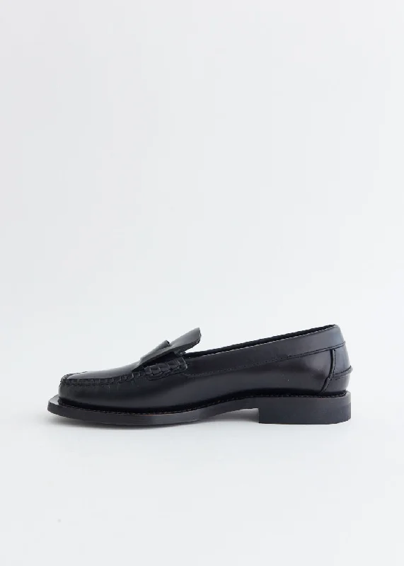 Sineu Interlace Detail Loafers