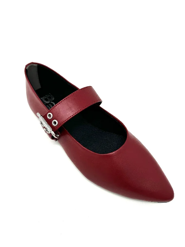 Spinning Around Flat in Red from BC Footwear