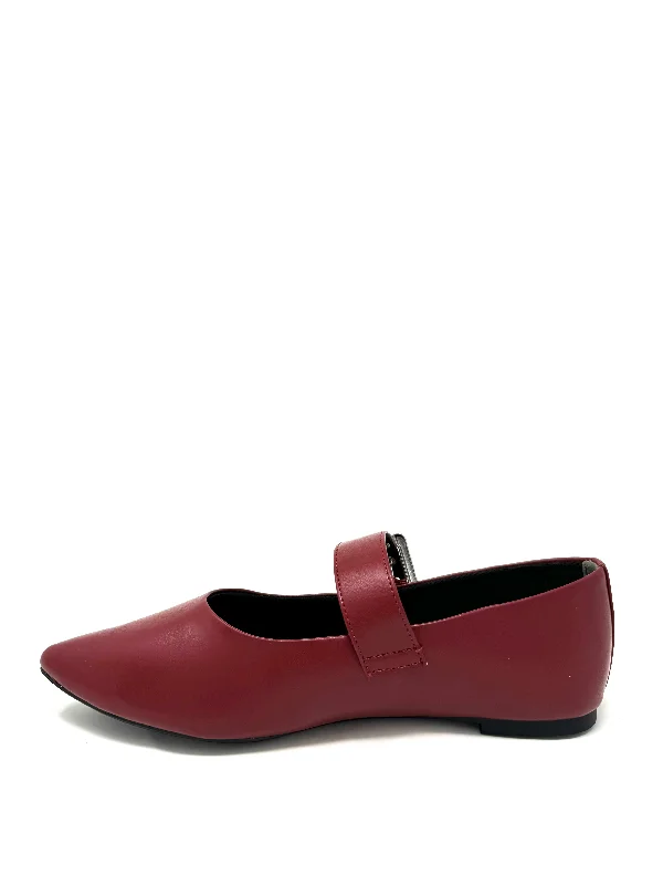 Spinning Around Flat in Red from BC Footwear