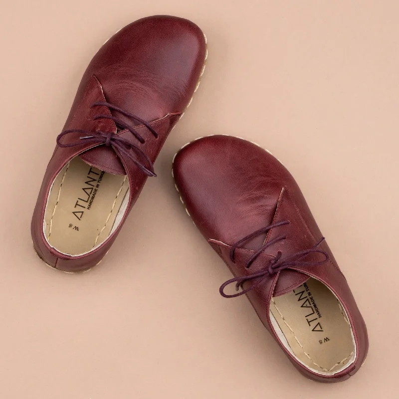 Women's Scarlet Oxfords